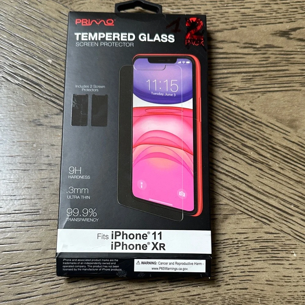 Tempered Glass Screen Protector for iPhone 11/XR